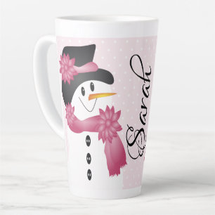 Caneca De Café Latte Brincadeira E Divertida Com Bolinhas