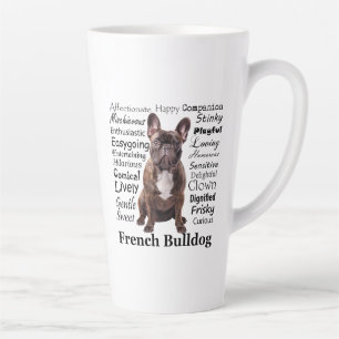 Caneca De Café Latte Brindle French Bulldog Traits