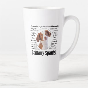 Caneca De Café Latte Brittany Spaniel Traits