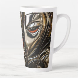 Caneca De Café Latte Bronze Profile Art