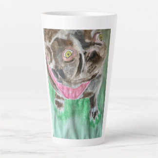 Caneca De Café Latte Bruno o buldogue