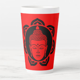 Caneca De Café Latte Buda Casa E Vida