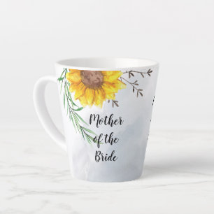 Caneca De Café Latte BUDGET Mãe Noiva Casamento de Noite Ofertas Girass