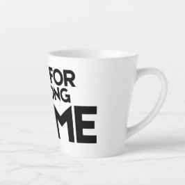 Caneca De Café Latte Built For The Long Game Tall Latte Mug