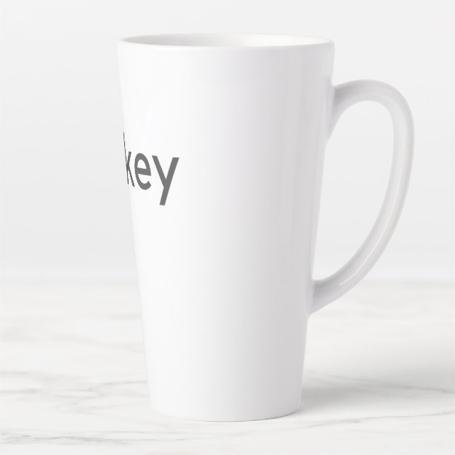 Caneca De Café Latte burro escuro (Direita)