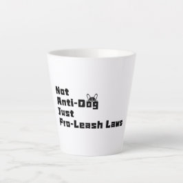 Caneca De Café Latte CachorroAcabou - Lews Pro-Leash-12oz