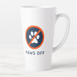 Caneca De Café Latte CachorroDesaparecido - patas desligadas - 17 oz