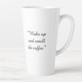 Caneca De Café Latte café & amor