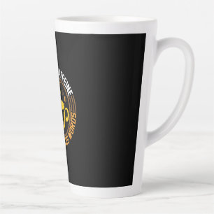 Caneca De Café Latte Café Art I Run On Caffeine Chaos