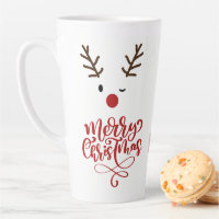 Café de Natal Gelado Rudolf Reindeer