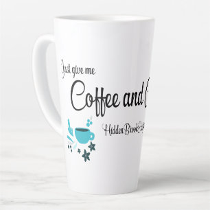 Caneca De Café Latte Café e Cashmere
