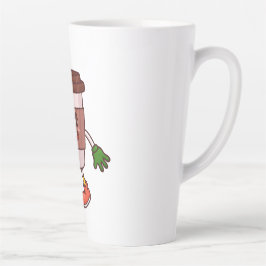 Caneca De Café Latte Café Engraçado