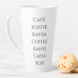 Caneca De Café Latte Café Global