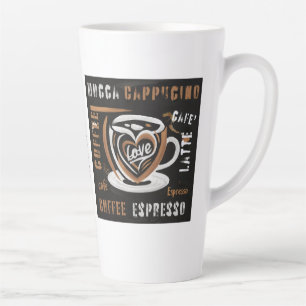 Caneca De Café Latte Café Mocca Cappucino Esspreso Cafe'Latte