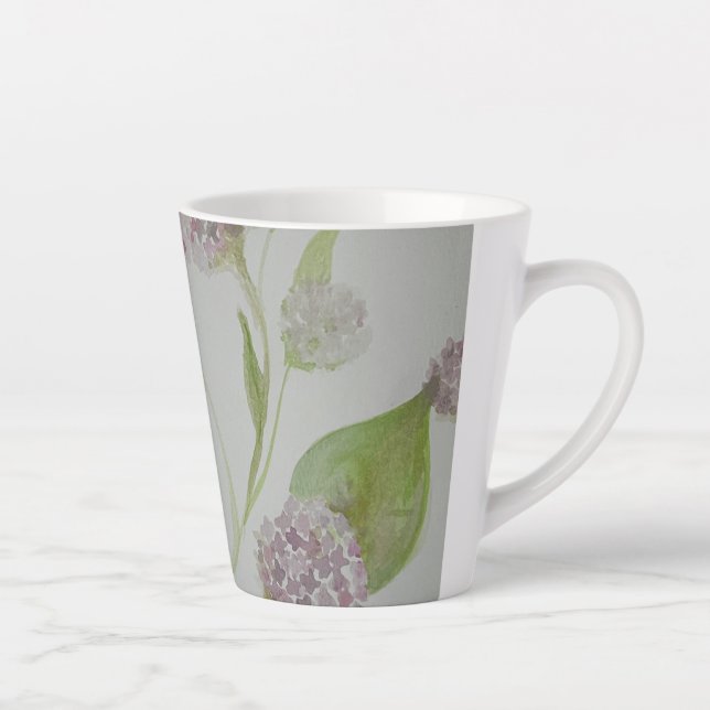 Caneca De Café Latte Café no Jardim (Direita)