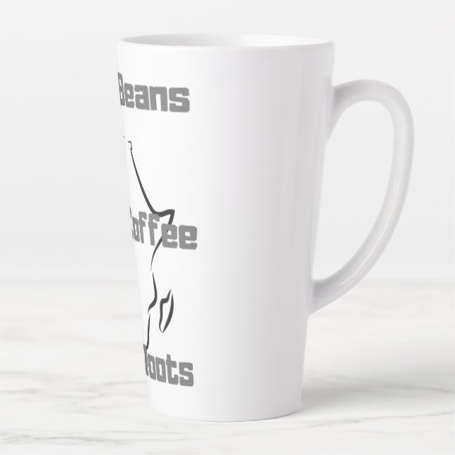 Caneca De Café Latte Café preto (Direita)