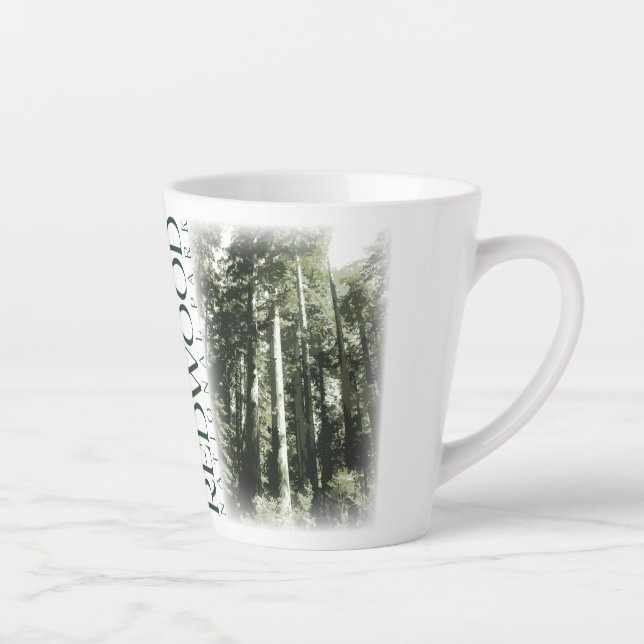 Caneca De Café Latte Café Redwood Cup, National Park Mug (Direita)