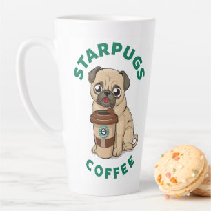 Caneca De Café Latte Café Starpugs