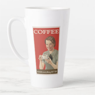 Caneca De Café Latte café torna TUDO melhor