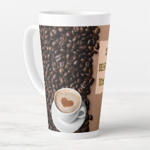 Caneca De Café Latte Café um alternativo quente e delicioso para odiar 