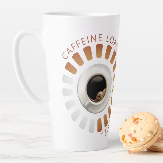 Caneca De Café Latte Caffeine loading (In Situ)