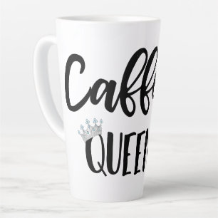CANECA DE CAFÉ LATTE CAFFEINE QUEEN MUG