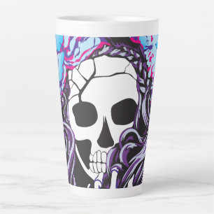 Caneca De Café Latte Calavera Latte Mug
