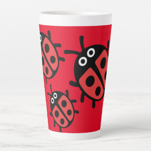 Caneca De Café Latte Cama da Família das Crianças Espanhosas Cuecas