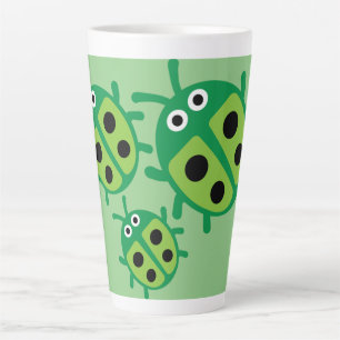 Caneca De Café Latte Cama da Família das Crianças Espanhosas Cuecas