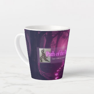 Caneca De Café Latte Caminho da Caneca Pequena de Latte Pé Chato