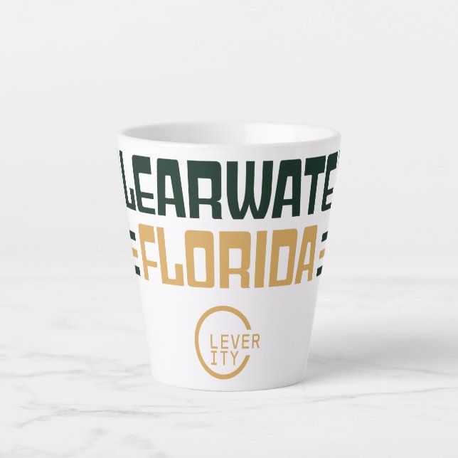Caneca De Café Latte Camisa (Frente)