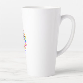 Caneca De Café Latte Camisa de Foto de Fantasma Fofo Personalizada de H