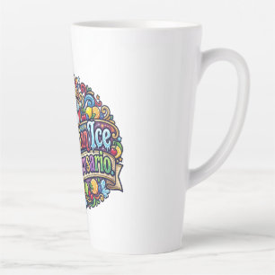 Caneca De Café Latte Camisa de Impresário de Italian Ice – Delicioso Tr