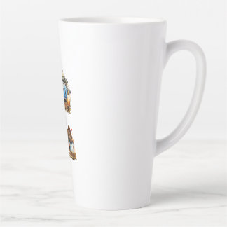 Caneca De Café Latte Camisa Personalizada com Foto do Dia dos Pais
