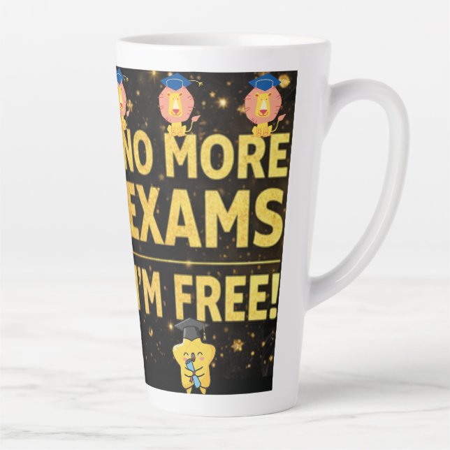 Caneca De Café Latte Camiseta (Direita)