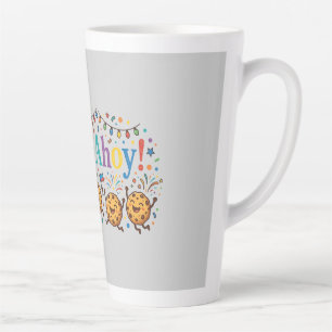 Caneca De Café Latte Camiseta Chips Ahoy!