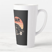 Camiseta gráfica de carro retrô pôr do sol