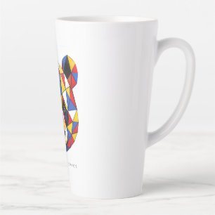 Caneca De Café Latte Camiseta gráfica masculina ADOM "Balance in Chaos"