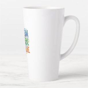 Caneca De Café Latte Camiseta Motivacional de Sucesso – Sonhe Trabalhe