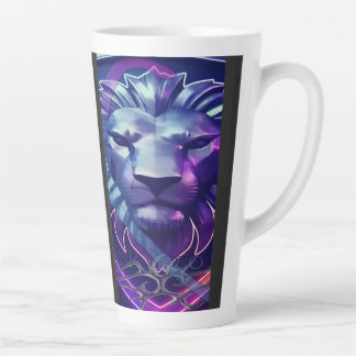 Caneca De Café Latte Camiseta preta Royal Lyon 53