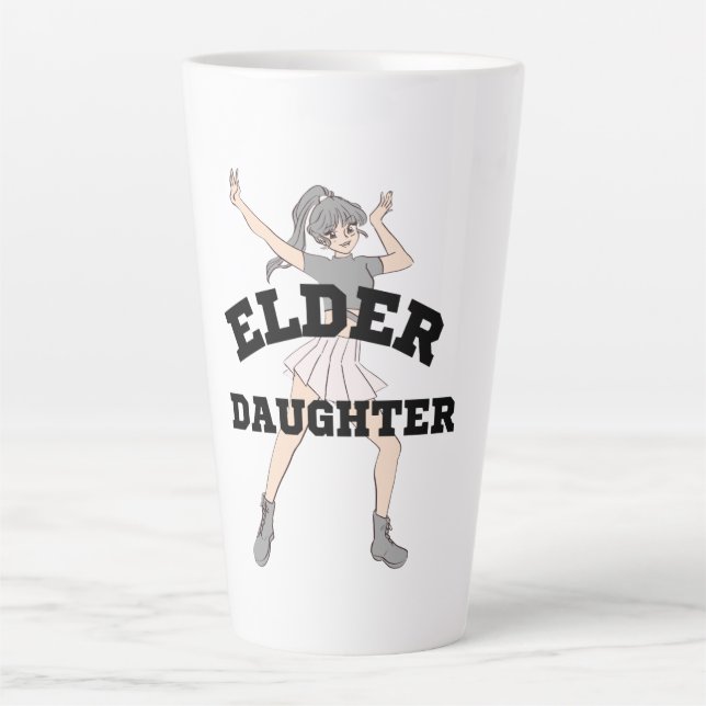Caneca De Café Latte camisetas (Frente)