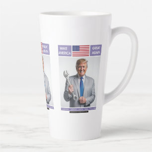 CANECA DE CAFÉ LATTE CAMPANHA ELEITORAL DE TRUMP MUGS