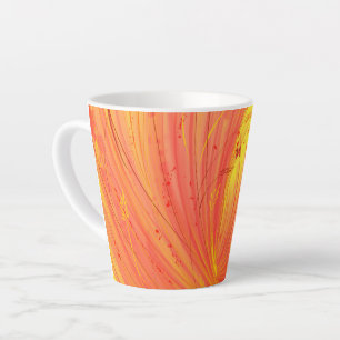 Caneca De Café Latte Campos de ouro