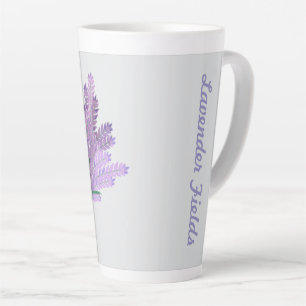 CANECA DE CAFÉ LATTE CAMPOS LAVANDA