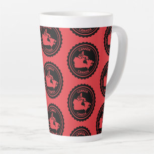 Caneca De Café Latte Canadá
