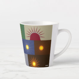Caneca De Café Latte Caneca de Latte