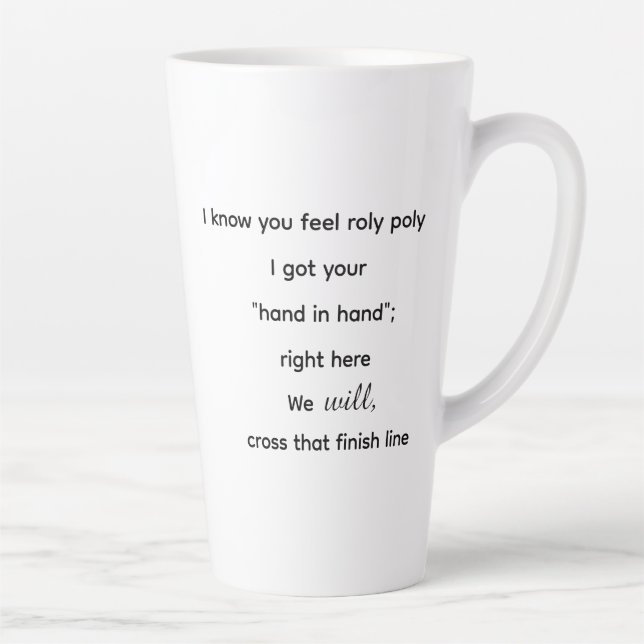 Caneca De Café Latte Caneca de Latte (Direita)