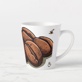 Caneca De Café Latte Caneca de Latte