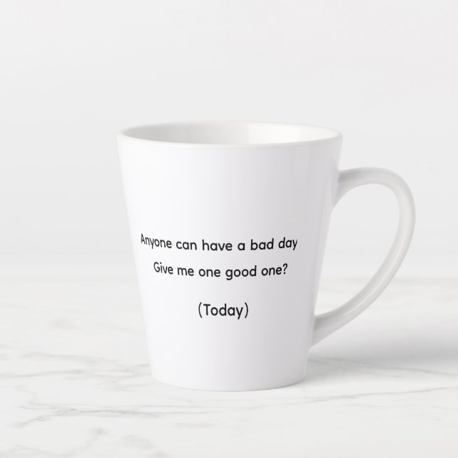 Caneca De Café Latte Caneca de Latte (Direita)