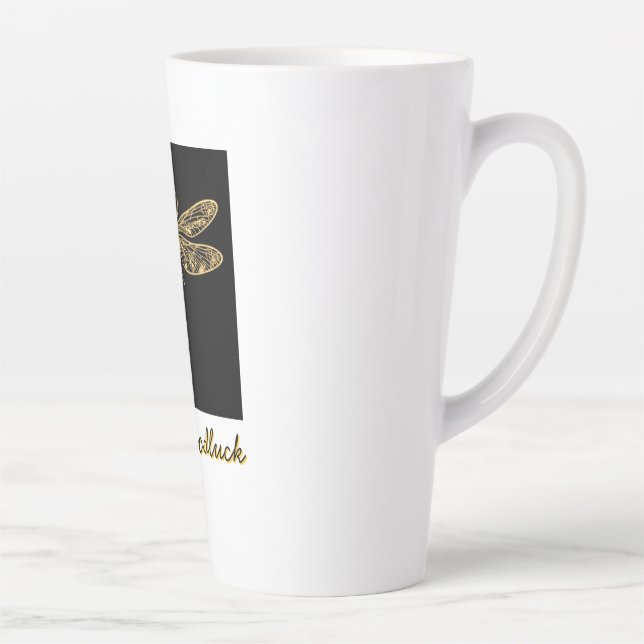 Caneca De Café Latte Caneca de Latte (Direita)